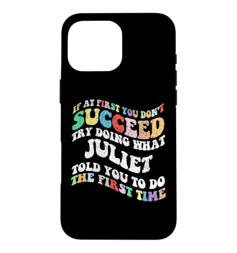 Groovy If First You Don't Succeed Try Do What JULIET �X�}�z�P�[�X iPhone 16 Pro Max �p