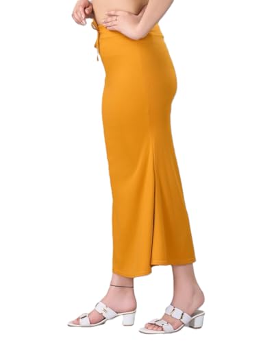 Image of LADLA FASHION] Women's Saree Shapewear - Mermaid Cut Saree Shaper Petticoat with Side Slit,