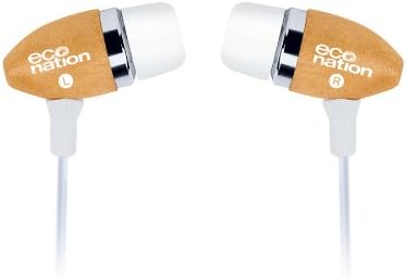 Fashionations FN-GD1050 Eco Wooden Earbuds