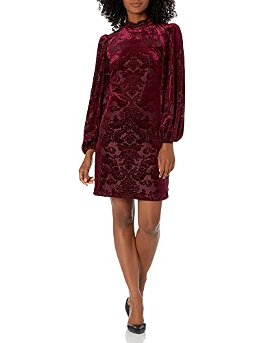 Vince Camuto Women's Balloon Sleeve Mock Neck...
