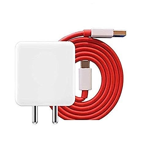 Image of Original 30 Watt Warp Charger for Oneplus 11| 11R|11 Pro 5G| 11Rt| 10| 10 Pro| 10R| 10Rt| 9| 9 Pro| 9R 8| 8 Pro| 7 Pro| 7T| 7T Pro| 7 with USB Type C Cable