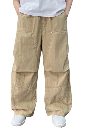 SANGTREE Boy's Casual Outdoor Quick Dry Lightweight Cargo Pants, 4-14 Years2