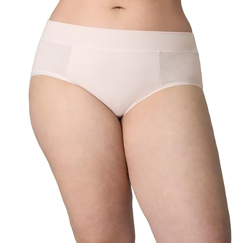 Image of PLAYTEX Women's Tummy Control Underwear Hipster Pack, 3-Pack, Stretch Cotton, Plus Size Panties Avail., Moisture Wicking