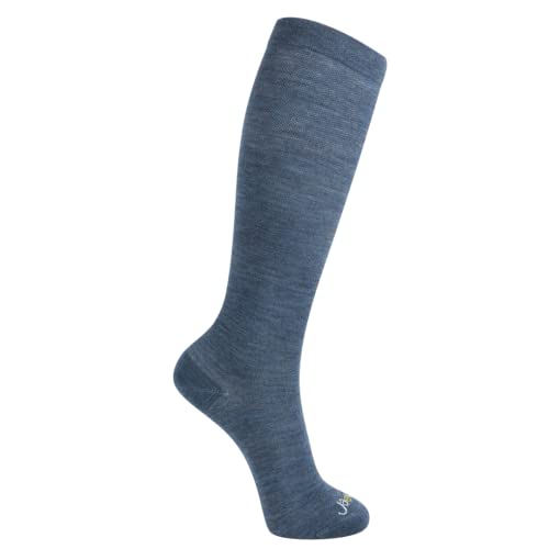 Image of ja vie 80% Merino Wool Ultra Soft 15-20mmHg Graduated Compression Socks for Women & Men