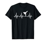 Karate Judo Kampfsport Herzschlag T-Shirt Kung Fu Taekwondo
