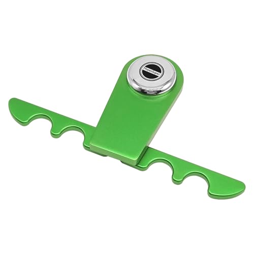 MoyanSuper Pool Stick Holder - Portable Cue Stick Holder Weighted 4-Cue Pool Claw Cue Holder for Billiard Table Green