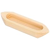 TOYANDONA Holzboot Modell Rustikale Holzdeko Desktop Ornament für Schlafzimmer Wohnzimmer Büro Langlebiges Detailreiches Miniatur Boot Dekoration