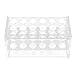 Acouto Clear Acrylic Test Tube Rack Acrylic Test Tube Rack 17mm 18 Holes Transparent Centrifuge 10ml 15ml Holder Industrial & Scientific &