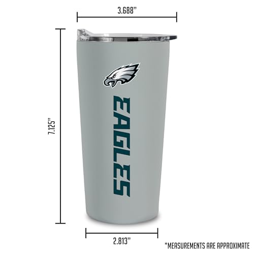 Image of Rico Industries NFL Football Soft Touch, Easy Grip Tumbler