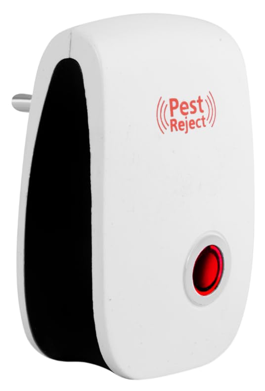 Ultrasonic Pest Repeller Plug-in Indoor Electronic Rodent Repellent Device for Rat Mouse Cockroach Ant Lizard Pest Control for Home Kitchen Bedroom Office (Red, Standard)-image-13