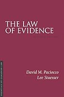 The Law of Evidence, 7/E 1552213862 Book Cover