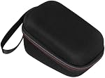 Water Resistant Hard Case For Upper Arm Pressure With Cuff Easy To Carry Compact Dustproof Bag Wear Resistant And Sturdy.Soft Velvet Fabric Inner, black, 18x10.1x7cm