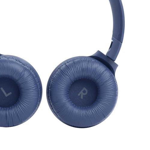 Image of JBL TUNE 510BT - Wireless On-Ear Headphones - Equipped with Bluetooth Technology - Multi-Point Connection - Lightweight, Comfortable and Foldable - Up to 40 Hours of Listening - Blue