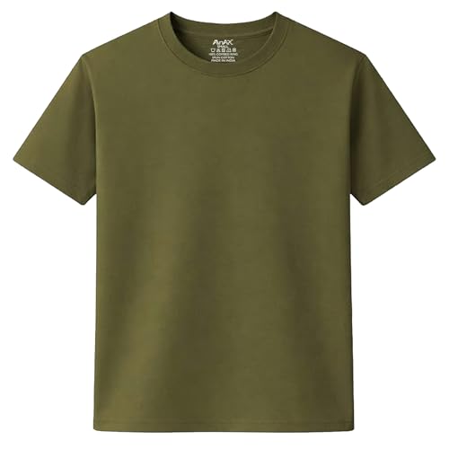 Image of Women's 100% Cotton T Shirt - Crew Neck, Short Sleeve, Regular Fit | Soft Breathable Fabric | Premium Everyday Basic Comfort Fit Tee for Casual