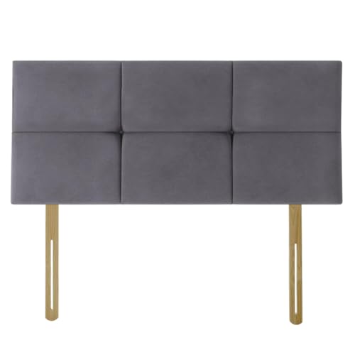 Deluxe Plush Divan Bed Headboard | Velvet Fabric Headboards 