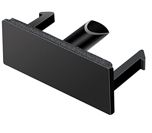 LUAATT Botón de expulsión de puerta de microondas para KitchedAid, reemplazo de botón rectangular Whirlpool mejorado (negro)