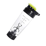 MOLUCKFU Battery Operated Blender Cup Protein Shaker Bottle Tornado Mixer Portable for Travel