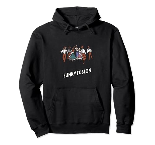 Funky Fusion Retro Funny Dancer Designs Presente Sudadera con Capucha