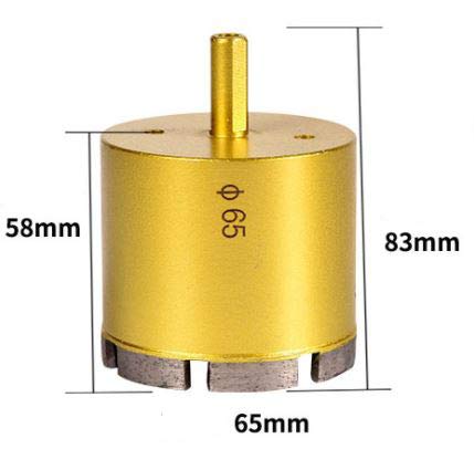 Yaowanguan Diamond Drill Bit Hole Saw Tools for Glass/Tile/Ceramic/Marble/Porcelain/Concrete/Granite Cutting Opening - Image 3
