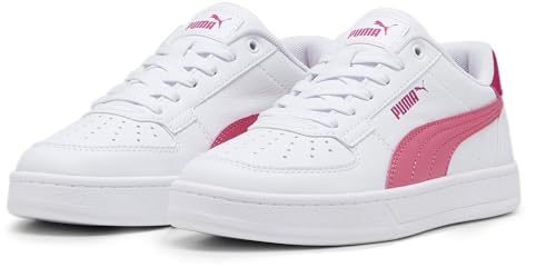 Puma - Juniors Puma Caven 2.0 Shoes, Color Puma White/Strawberry Burst/Pinktastic, Size: 5 M US Big Kid2