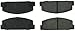 StopTech 309.03320 Sport Brake Pads with Shims and Hardware
