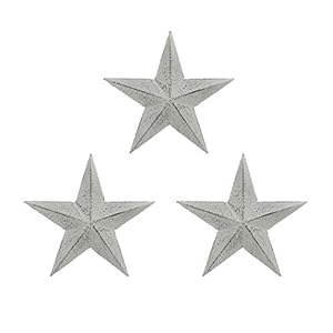 Cvhomedecocountryrusticantiquevintagegiftsmetalbarnstarwalldoordecor8inchsetof3whitewash Urban Country Home Decor Cvhomedeco country rustic antique vintage gifts metal barn star walldoor decor 8 inch set of 3 whitewash urban country home decor