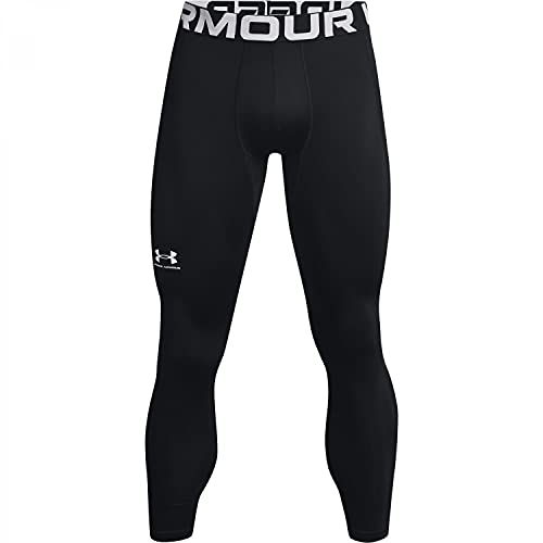 Under Armour Men's ColdGear Armour Leggings, (001) Black / / White, 4X-Large