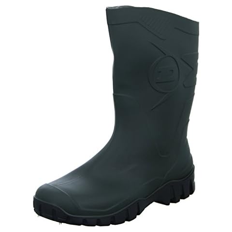 Botas Dunlop Dee de Caucho para Hombre, Verde, 44 EU Cover