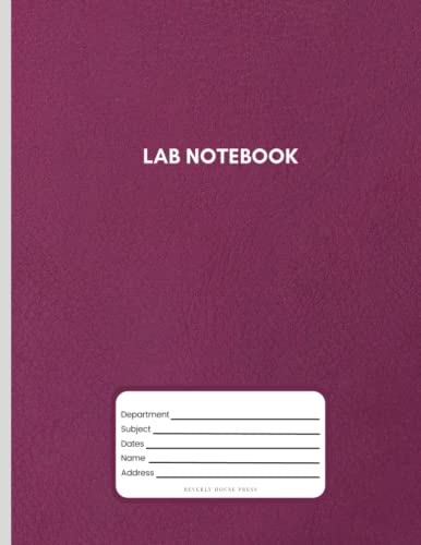 Lab Notebook: Laboratory Notebook bound with soft cover for graduate students and corporate researchers | IP compliant layout | 5x5 Quad Grid | 125 ... (Laboratory Notebooks for Modern Thinkers) image 2