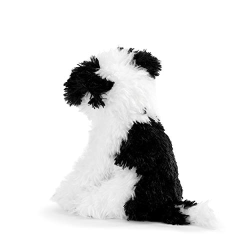 Demdaco 5004730386 Terrier Mix Rescue Breed Dog White 10 Inch Plush Fabric Stuffed Figure Toy thumb #2