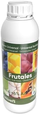 CULTIVERS Fertilizante Frutales Ecológico 1 L. Abono Líquido Inte...