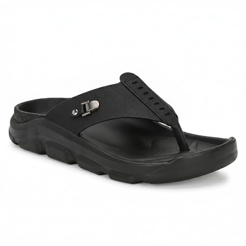 Image of All Seasons Men's Slippers Breathable, Soft-Lined, and Non-Slip for Durability Indoors or Outdoors All Year Long