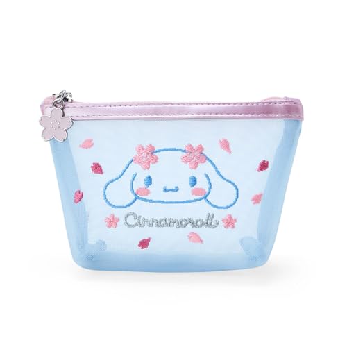 Pochette en maille Cinnamoroll Sanrio rose : sac léger aéré