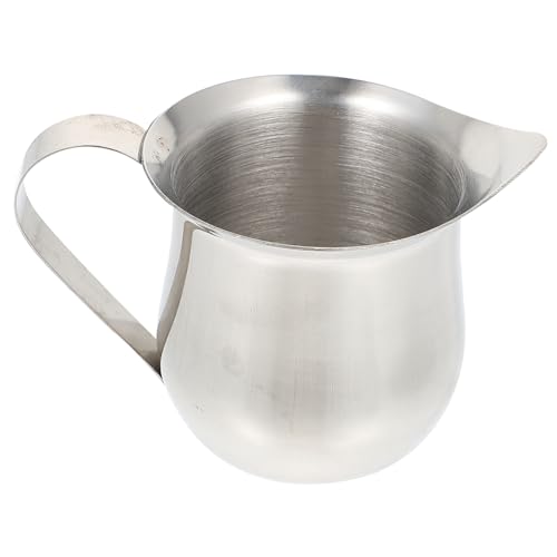 NIYANGLE 1pezzi Bricco Latte Piccolo Acciaio Inossidabile Tazza Per Caffè E Salsa Multi-funzionale Design Elegante E Facile Da Pulire