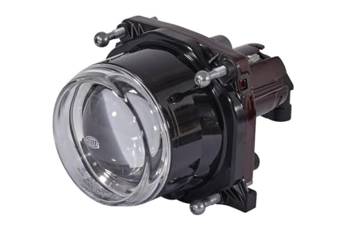HELLA 1AL 009 998-041 Halogen/DE-Hauptscheinwerfer - 90mm Performance - 12V - rund - Referenzzahl: 12.5 - Einbau - Stecker: AMP - vorne links/vorne rechts