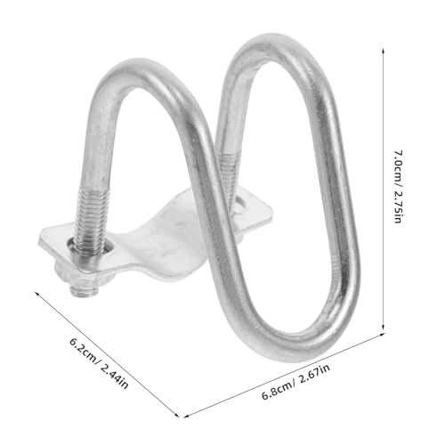 Collier de serrage U vertical croisé installation facile tubes serre - 3