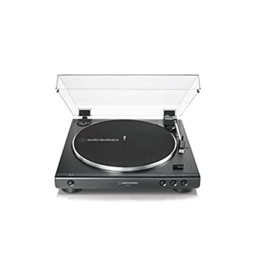 Audio-Technica LP60X Gira-discos automático estéreo de tração por correia preta