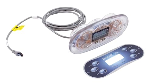 Balboa 50335KIT TP600 Topside w/Buttons for Jets/Jets/Aux/Warm/Light/Cool/LCD