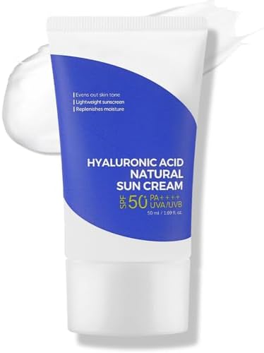 Loome Hyaluronic Acid Natural Suncream SPF50 PA++++, Lightweight ...
