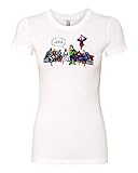 Five Up Tees and That's How I Saved The World Jesus Superheroes Women's T-Shirt/White - L