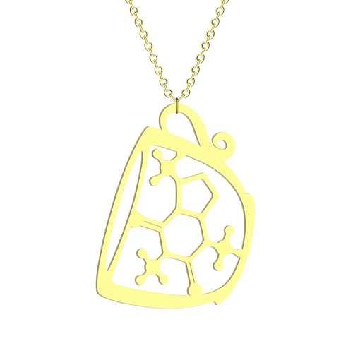 Collier sérotonine en argent 925 dopamine ADN pour femme