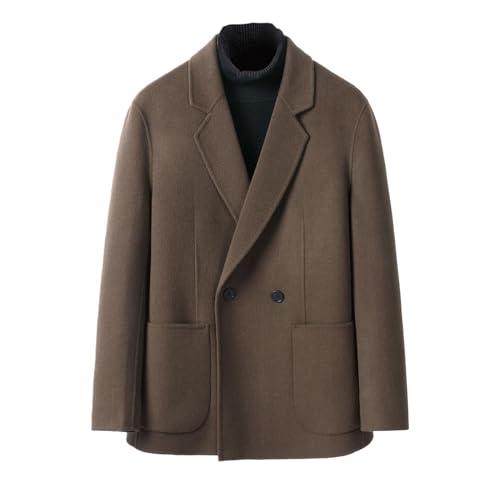 Blouson homme business casual en double face laine pour l'automne et l'hiver