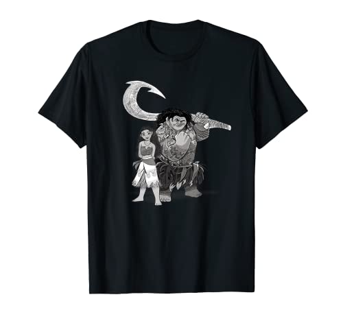 Vaiana Maui Vaiana Sketch Camiseta