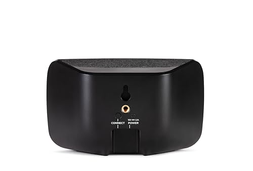 Polk Audio SR2 Haut-Parleur Surround sans Fil, Compatible avec Barre de Son Polk React et MagniFi 2, Installation Facile - Noir