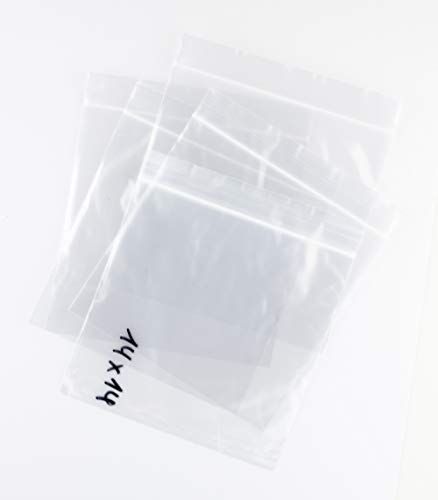 Bolsa de plastico autocierre 14 x 14 cm (100 Unidades)