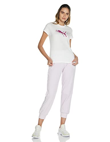 Image of Puma Women's Letter Print Regular Fit T-Shirt