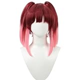 コスプレウィッグ 耐熱ウィッグ 月光のワルキューレ 変装用ウィッグ コスチューム用小物 専用ネットと櫛付 ハロウィン 仮装 (アグネス・ギーベンラート)