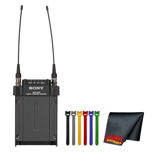 Sony DWR-S03D Receptor Inalámbrico Digital Dual-Channel Slot-in (UC7: 470–615 MHz) Bundle miniatura 1