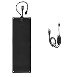 HeatTrak Heated Snow Melting Mat with Power Cord for Stairs - Heated Outdoor Mats - Electric Snow Melting Mats for Winter Snow and Ice Removal - No-Slip Stair Heating Mats (10" x 30")