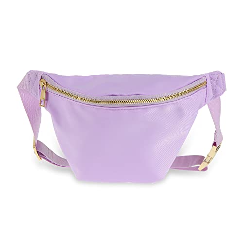 Kaymey Adjustable Waist Pack Bag Water Resistant (Light Purple)â¦